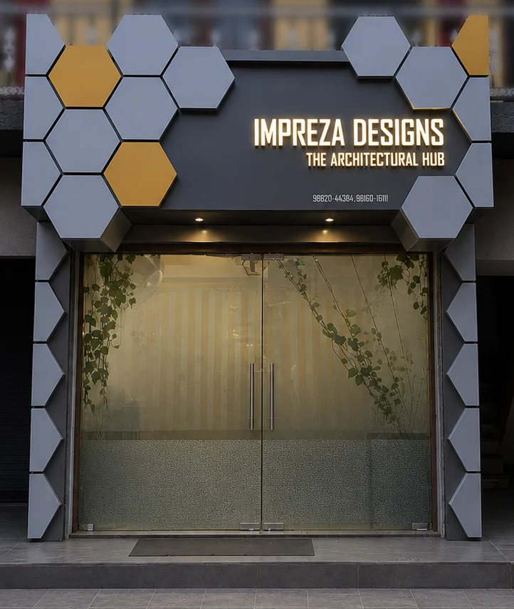 The Impreza Designs studio front, Rajgarh Road, Solan